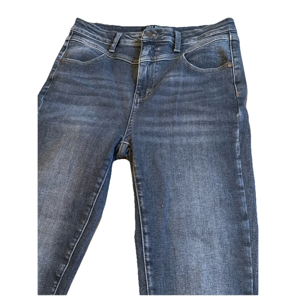 Judy Blue Skinny Fit Jeans Women's Size 11 / 30 Faded Blue‎ High Rise JB88287